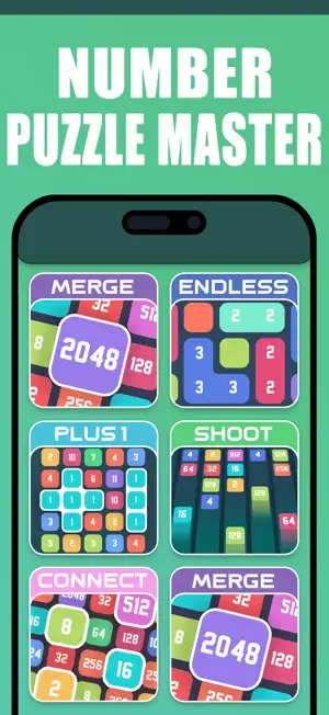 Number Puzzle Master:2048 screenshot 1