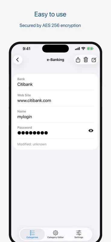 aWallet Cloud Password Manager screenshot 3 of 6