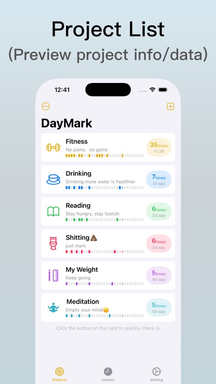 DayMark-Habit Tracker Counter