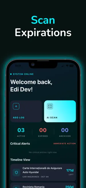 Ago Log screenshot 1