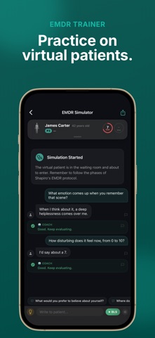 EMDR Flow: Simulator & Therapy Screenshot 1 of 6