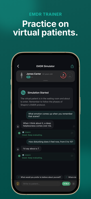 EMDR Flow: Simulator & Therapy Screenshot 1 of 6