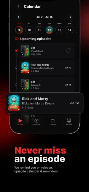 Watchd: Movie & TV Tracker screenshot 2