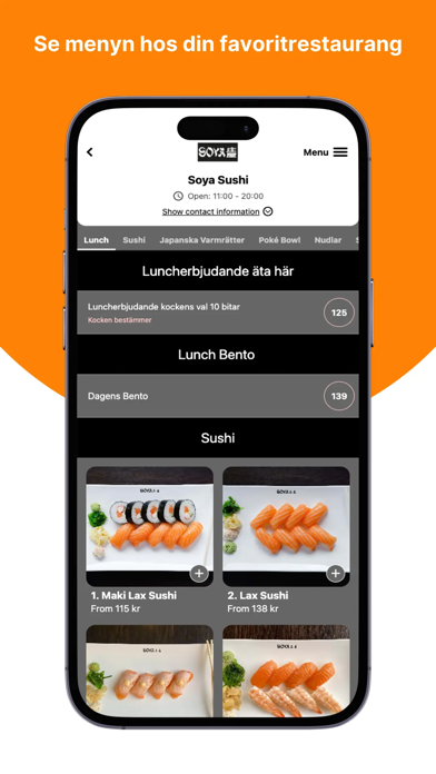 Screenshot #1 pour Soya Sushi