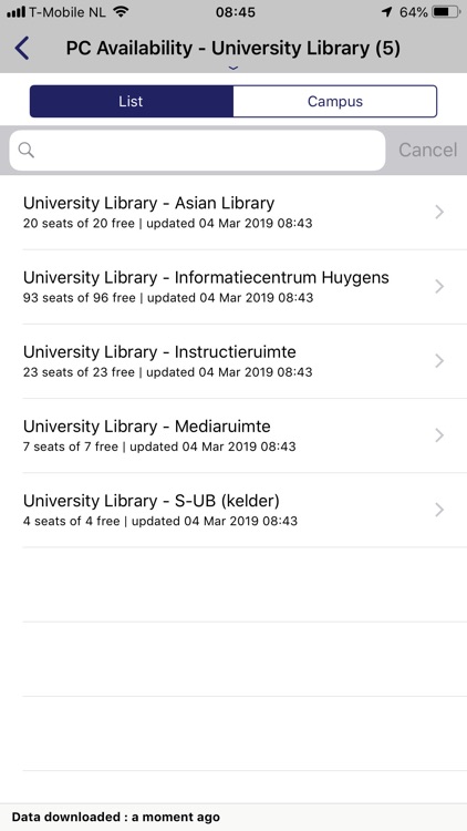 Universiteit Leiden screenshot-3