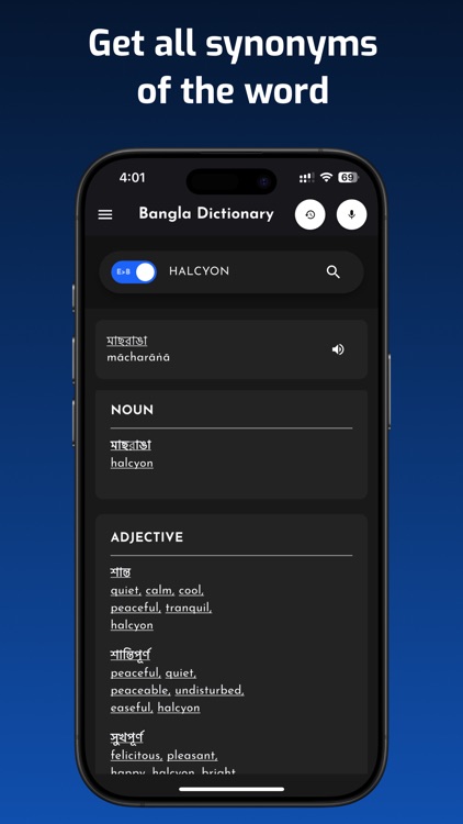 Bangla Dictionary : Translator