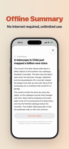 PoweReader-AI RSS Reader Screenshot 7 of 9