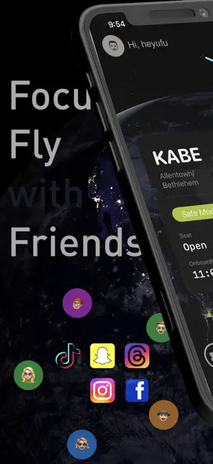 Focus Flight Pal: Deep Focus screenshot 1