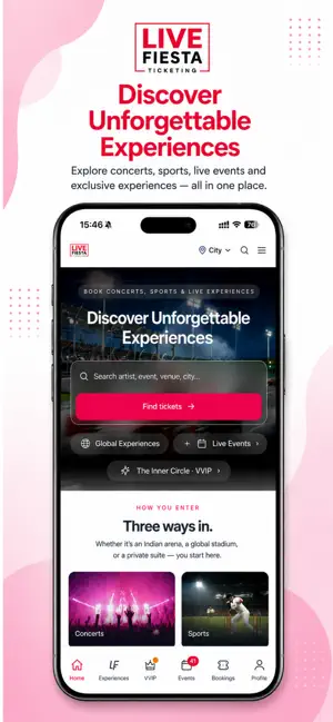 Live Fiesta: Events & Exp. screenshot 1