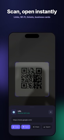 QRVault - QR Scanner Screenshot 1 of 5