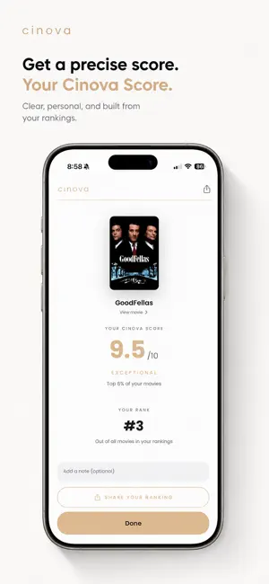 Cinova – Rank & Discover screenshot 3