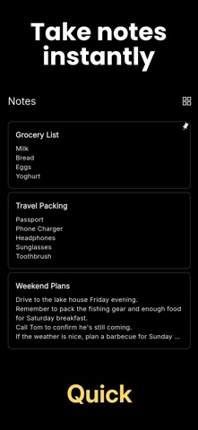 Simple Notes, Notepad & Lists Screenshot 1 of 5