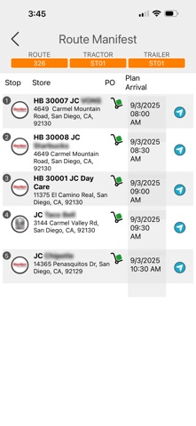iPIMM TMS Chat screenshot