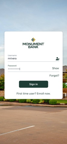 Monument Bank Screenshot 2 of 3