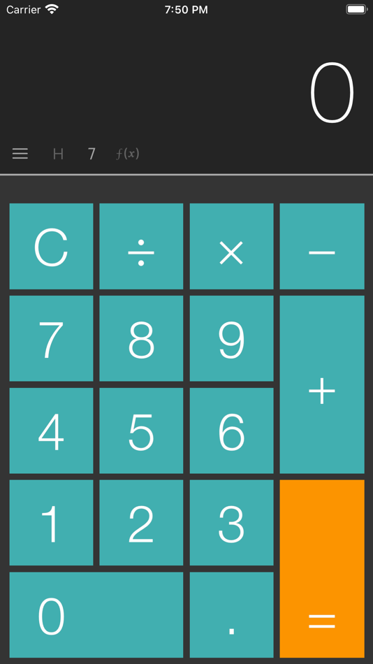 #1. Calcy - Calculator App (iOS) 由: Vitalii Gryniuk