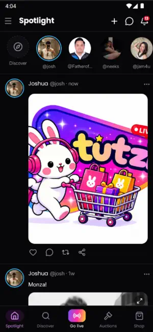 Tutzi screenshot 3