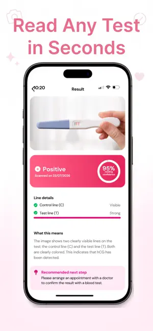 Pregnancy Test Checker: Pregly screenshot 2