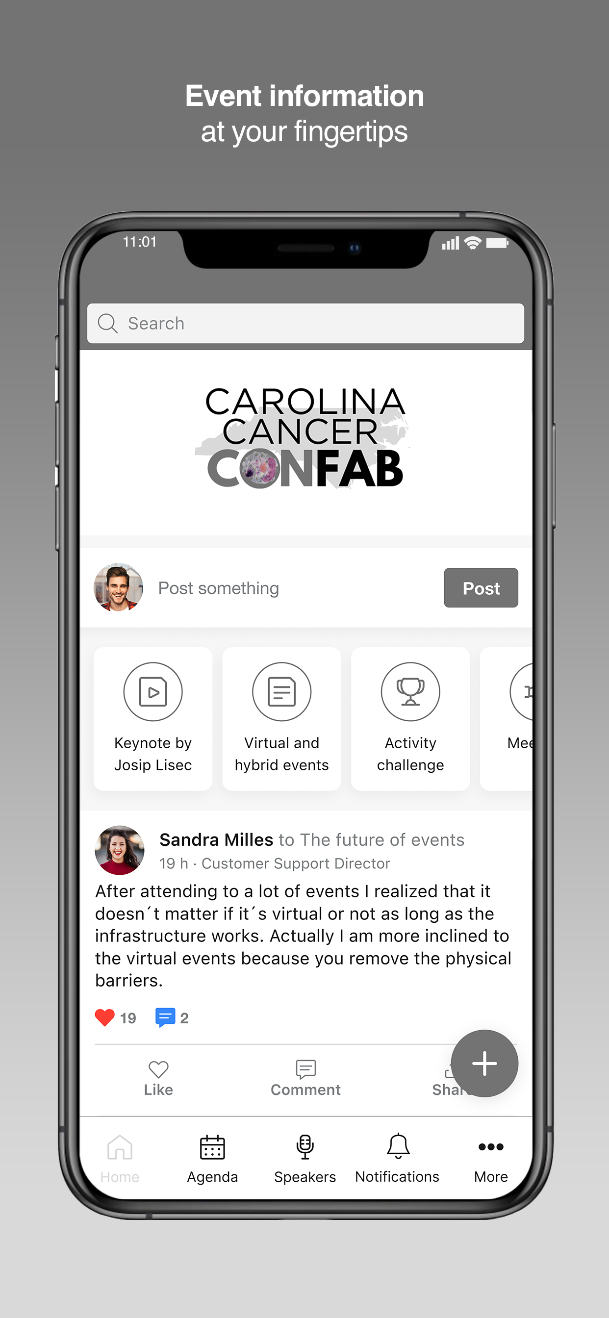 Carolina Cancer Confab screenshot 3
