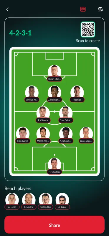 Escalação Futebol: Montar Time screenshot 5 of 6