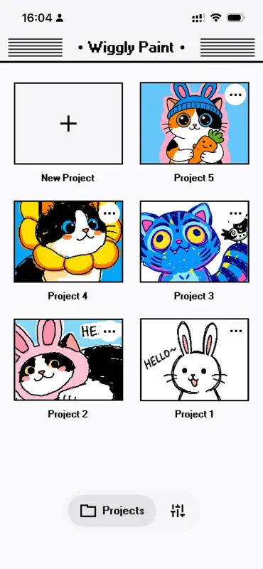 WigglyPaint : Draw Cute Pixel screenshot 3 of 3