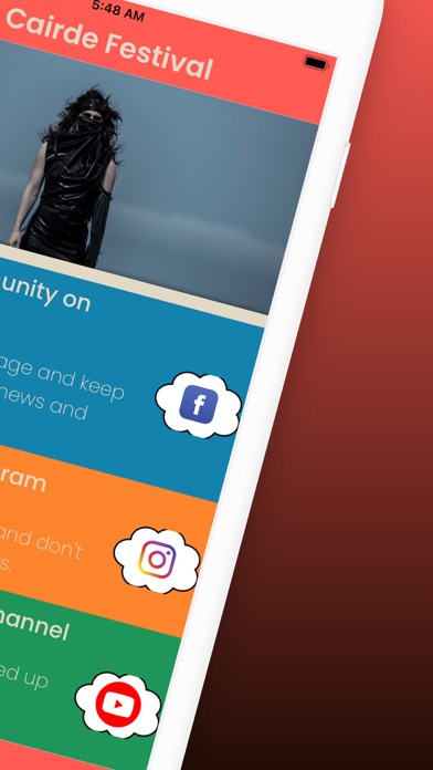 Screenshot #2 pour Cairde Arts Festival