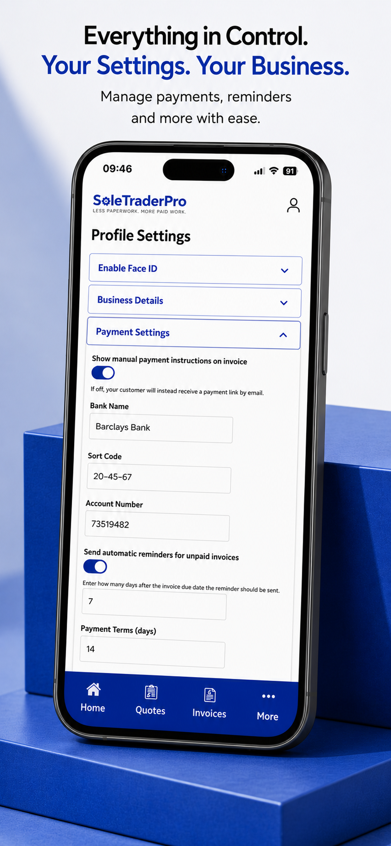 SoleTraderPro screenshot 8