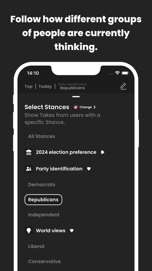 #3. Takes - Where Opinion is Made (iOS) 由: Ferdinand Riedl