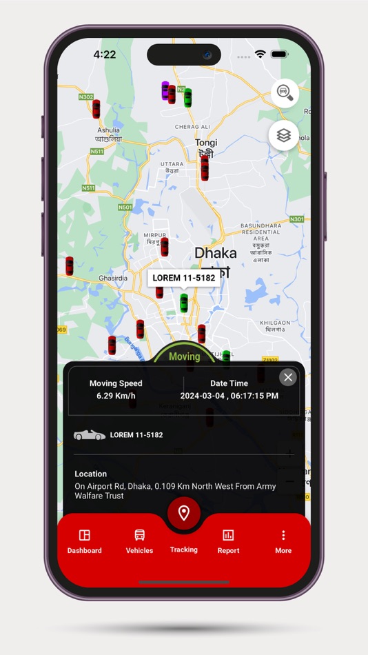 #4. M2M Vehicle Tracking System (iOS) 由: M2M Communications Pvt. Ltd.