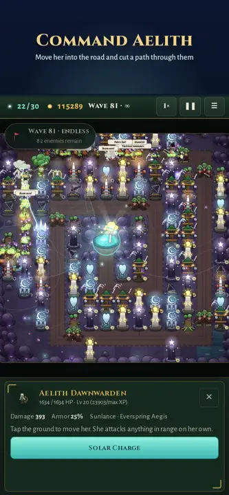Everspring: Immortal Defense screenshot 4