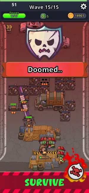 Zombie Fortress: Trap Defense screenshot 4