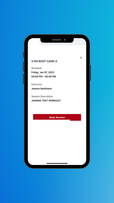 Fit Body Booking Screenshot