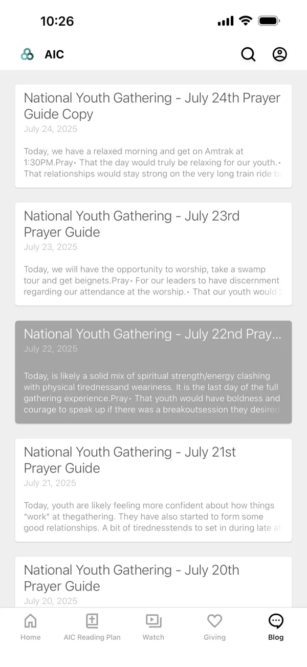 Screenshot #3 pour Alive In Christ Lutheran