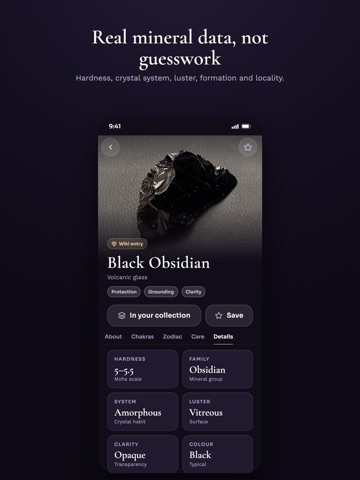 Crystal ID - AI Gem Scanner iPad screenshot