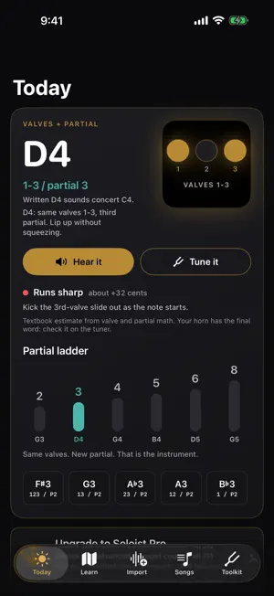 Soloist Trumpet: Learn & Play screenshot 1