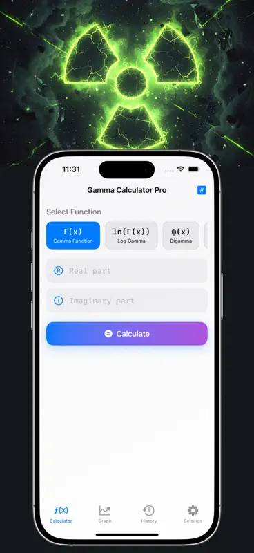 Gamma Calculator screenshot 1 of 6