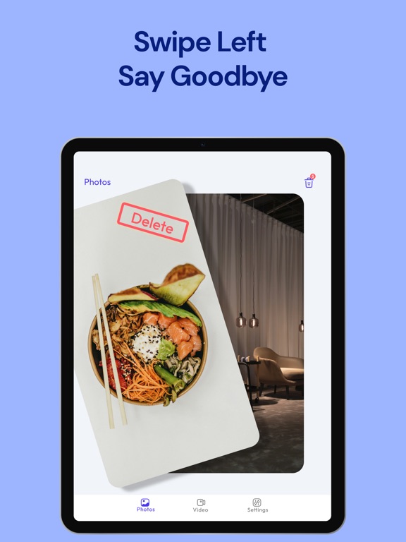 Photo Cleaner - Swipe iPad screenshot 2 - Utilities app