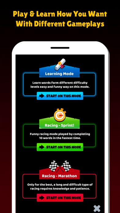 Screenshot 3 of Spanish Words Learning Game App