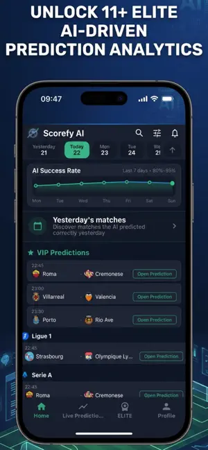 Scorefy AI Predictions screenshot 1