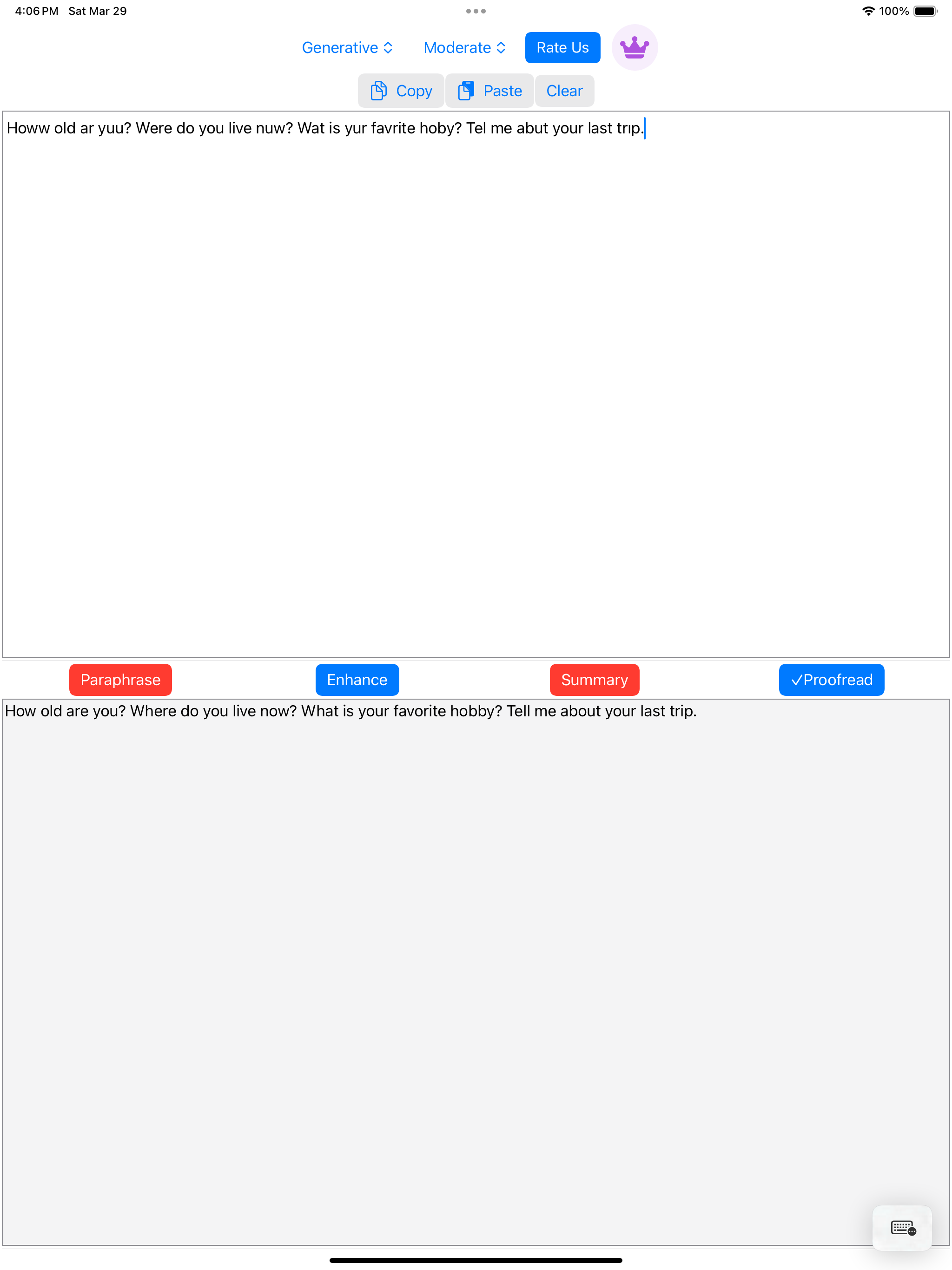 AI Writer: Paraphrase & Reword screenshot 12