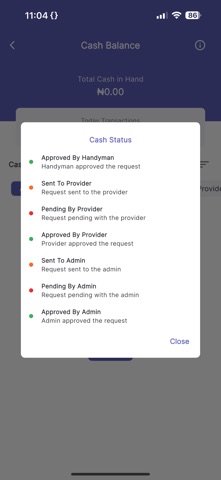 AnyTask: Provider iPhone screenshot