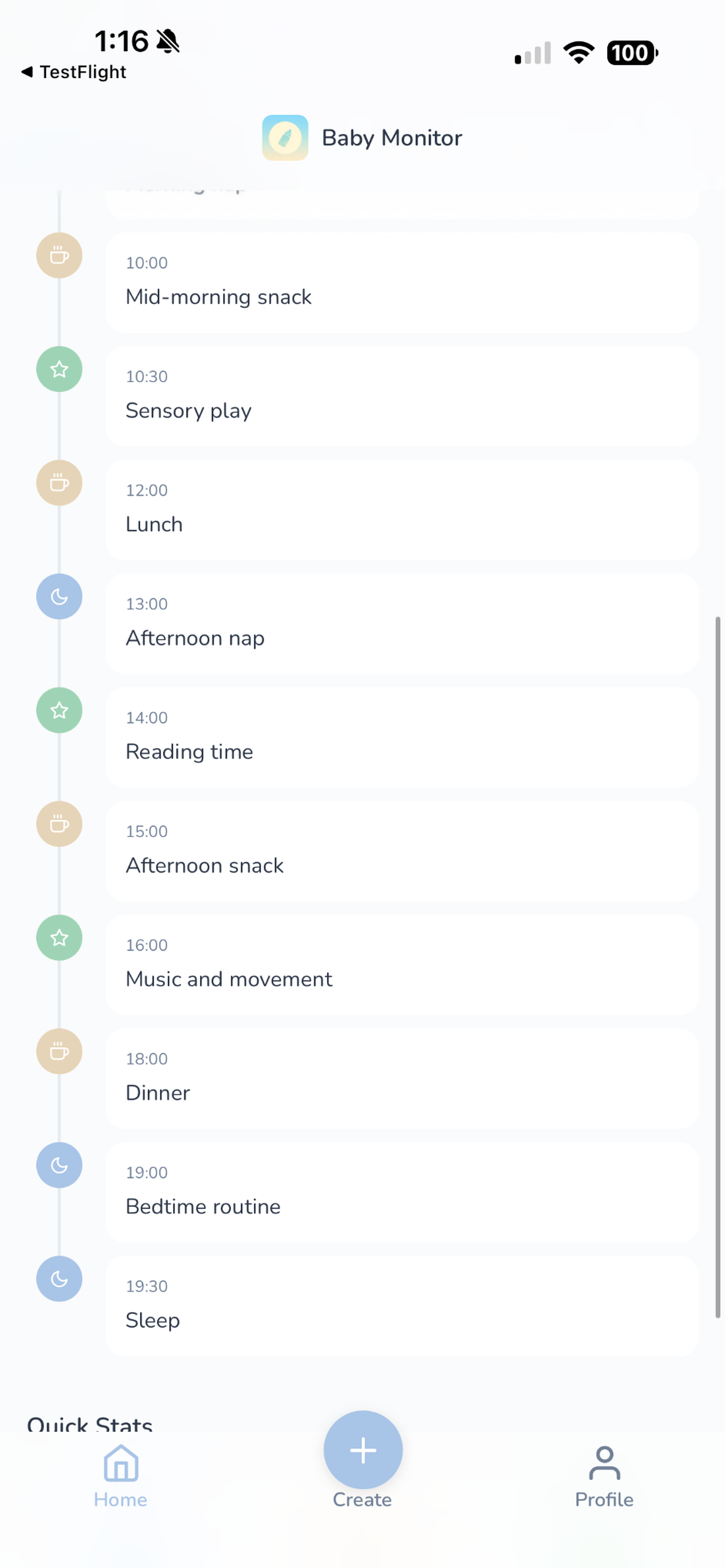 Baby Monitor Plan screenshot 6