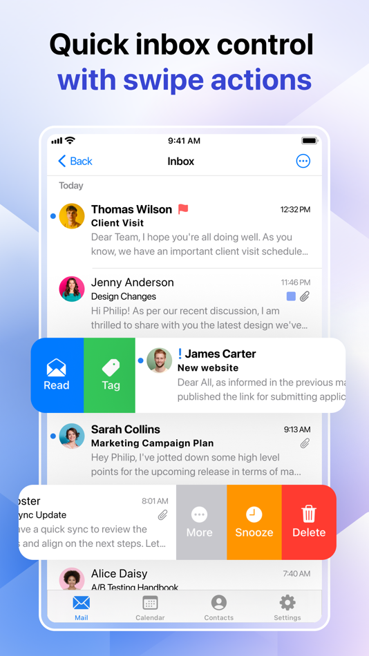 #7. Zoho Mail - Email and Calendar (iOS) Podle: Zoho Corporation