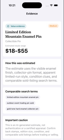 PinLens: Pin Identifier Screenshot 5 of 5