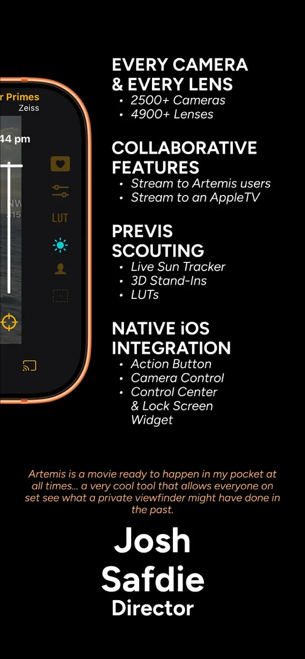 Screenshot #3 pour Artemis Director's Viewfinder