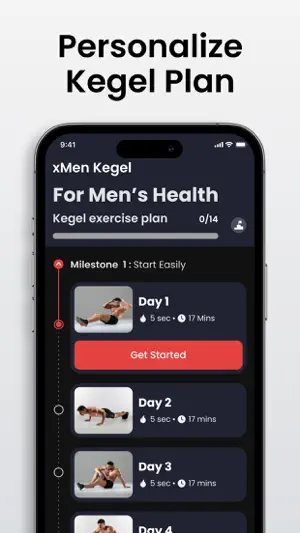 xMen Kegel: For Men’s Health screenshot 3