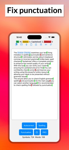 Grammar & punctuation checker Screenshot 2 of 4