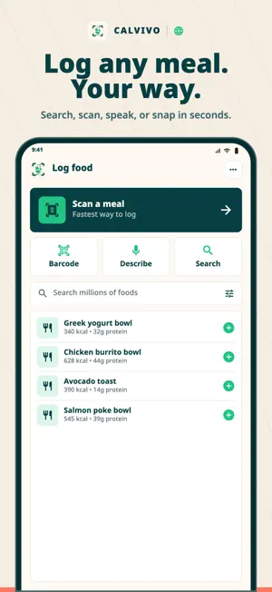 Calvivo - AI Calorie Counter screenshot 4