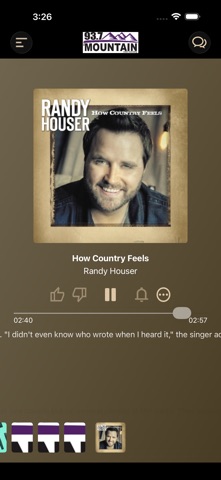 93.7 The Mountain app screenshot