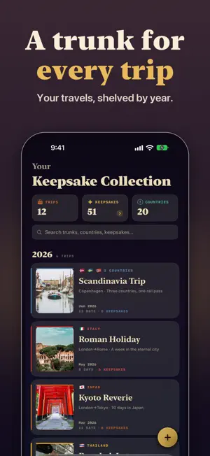 Coffer: Souvenir Journal screenshot 4