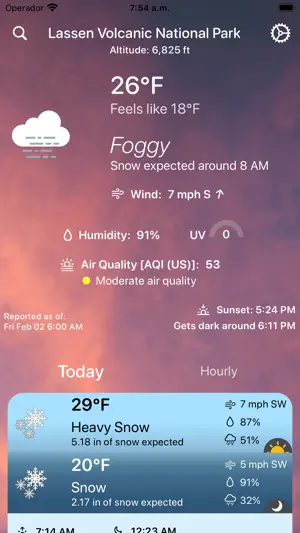 Munky Weather: Global Forecast screenshot 1